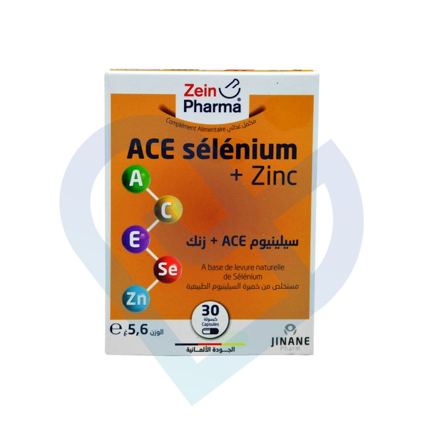 ZEIN PHARMA ACE SELENIUM +ZINC B/30