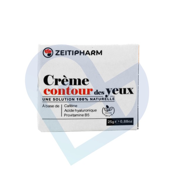 ZEITIPHARM CREME CONTOUR DES YEUX CAFEINE-ACIDE HYLURONIQ-PRO VIT B5 25G